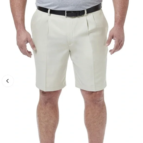 Haggar Cool 18 Pro Golf Shorts Big and Tall Men’s - Picture 1 of 6